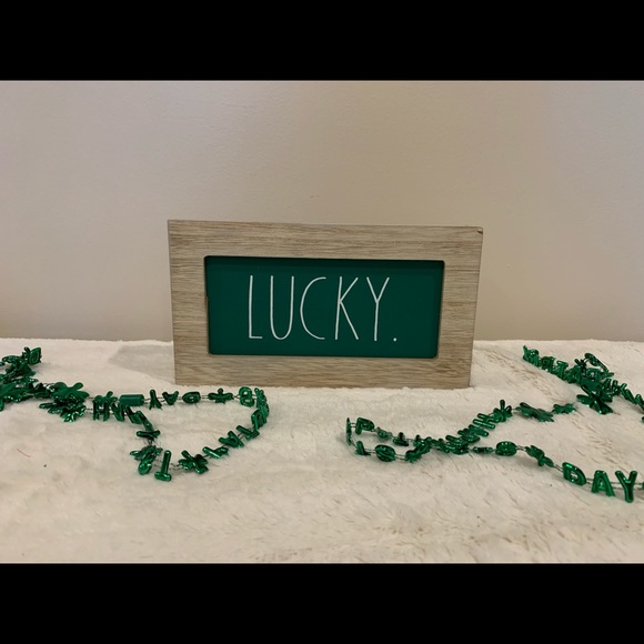 Rae Dunn Other - FLASH SALE  ❗️Limited Rae Dunn Lucky sign